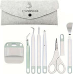 KINGFINGER Scrapbooking Tools Set, Scoring Stylus, Basic Weeding Tools by KINGFINGER
