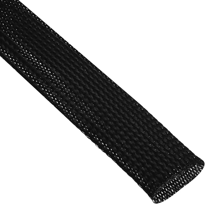 uxcell Expandable Sleeving, 1-inch 50ft Cable Sleeve - Image 2