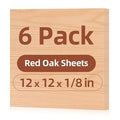 Rowood Oak Plywood Sheets for Laser Cutting, 6 Pack 3mm Thin Unfinished Wood by RowoodAssembleArtDecorateLife