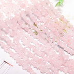 200 Pcs Crystal Chip Beads for Jewelry Making 5-8mm Rose Quartz | Natural Chip - Image 8