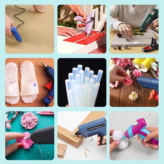 Phinus 20 Pack Hot Glue Sticks, EVA Clear Glue Gun Sticks, Hot Glue Gun Sticks - Image 5