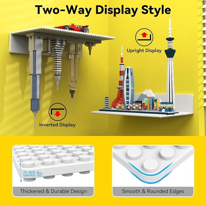 BlissBox 4-Pack Large Display Shelves - Image 5