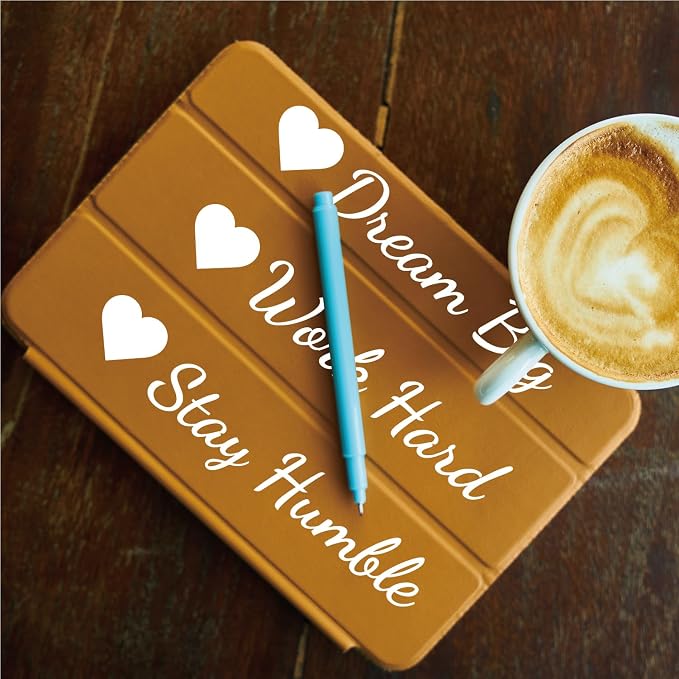 3040Pcs 20 Sheets Small Letter Number Stickers, 0.5inch Colorful Self-Adhesive - Image 6