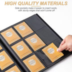Card Binder 9 Pocket Storage 360 Card Binder, Trading Card Binder Senior and - Image 2