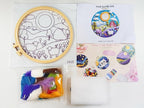 CaptainCrafts Needle Felting Kit, Wool Felt Supplies, Embroidery Hoops - Image 3