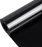 Black Glitter Heat Transfer Vinyl, Glitter Iron-On by Unknown