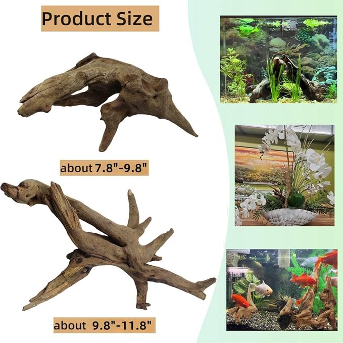 Driftwood for Aquarium Decor, Fish Tank Decor, Drift Wood for Fishtank - Image 2