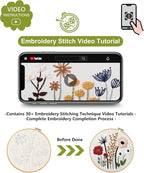 Santune 3 Sets Embroidery Kit, Cross Stitch Kits - Image 7