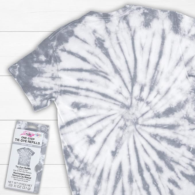 Tulip One-Step Tie-Dye Kit, 3 Fabric Dye Refill Packs - Image 5