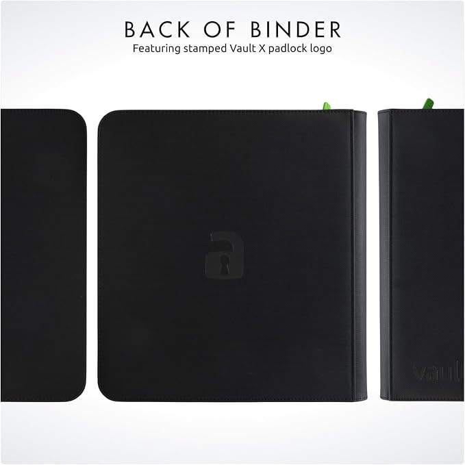 Vault X 12 Pocket Zip Trading Card Binder 480 Cards Exo-Tec | Holds 480 - Image 8