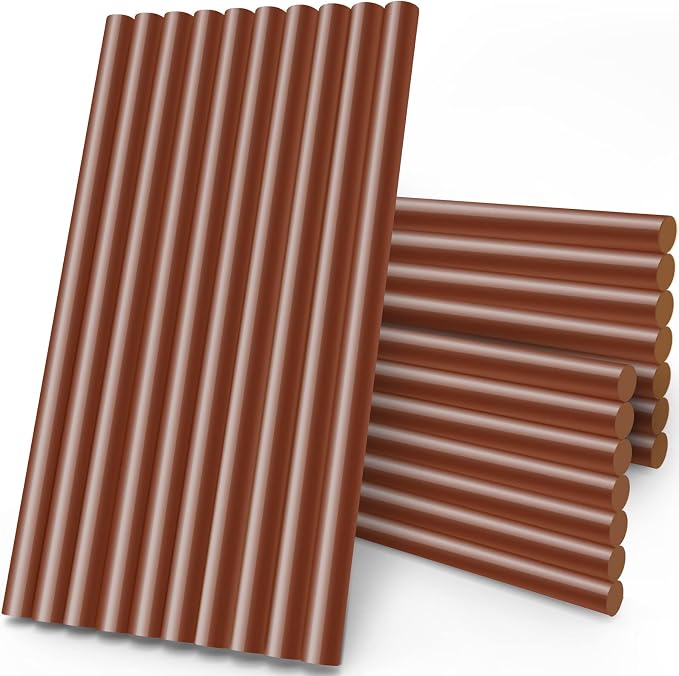 Brown Hot Glue Stick, Adhesive Hot Melt Gluing Sticks by Manarty