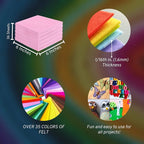 FabricLA Acrylic Felt Sheets for Crafts - Image 3