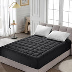 HYLEORY Twin Mattress Pad Quilted Fitted Mattress Protector Cooling Pillow Top - Image 7