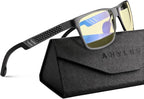 ANYLUV Blue Light Blocking Glasses Men Computer Gaming Glasses Lightweight by ANYLUV