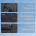 Topcee Weighted Blanket for Adults Queen Size Soft Cooling Heavy Blanket - Image 5