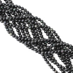60PCS 6mm Natural Black Obsidian Gemstone Round Loose Beads Crystal Energy - Image 4