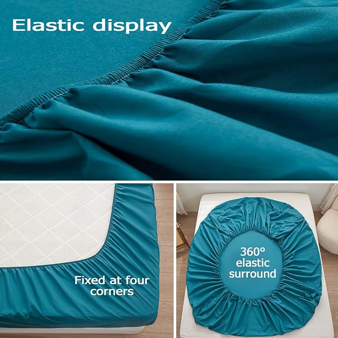 Bedding Full Size Fitted Sheet Only - Image 4