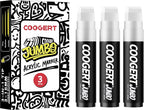 Coogert 3Pcs White Jumbo Poster Markers, 15MM Thick Permanent Acrylic Graffiti by CoogertPaintPens