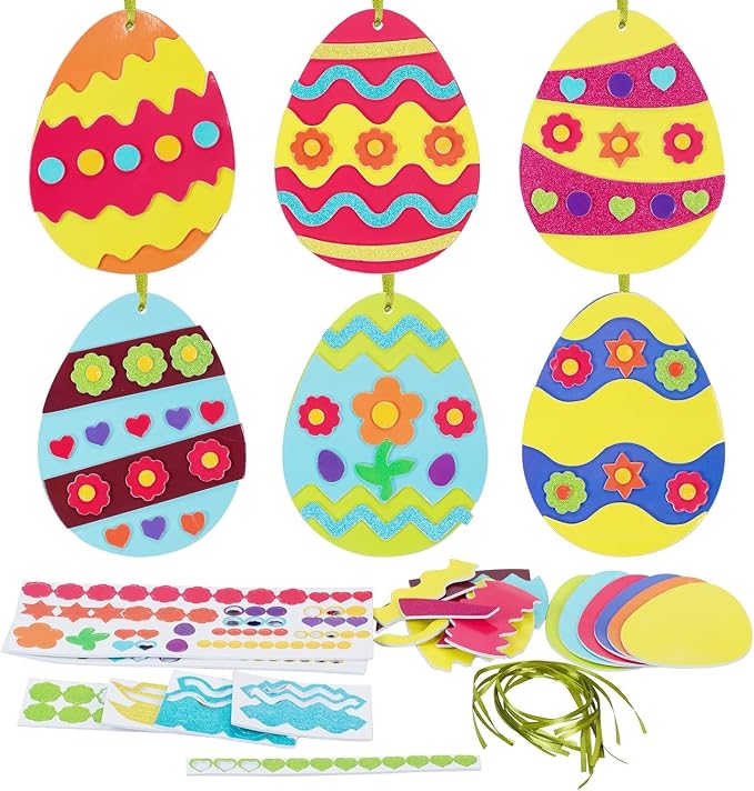 Fennoral 12 Pack Easter Egg Craft Kit by Fennoral
