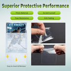 600 Counts Card Sleeves for Trading Cards, Soft Penny Sleeves Clear Baseball - Image 4