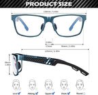 ANYLUV Blue Light Blocking Glasses Men Computer Gaming Glasses Lightweight - Image 5