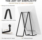 TR-LIFE 4 Pack 10 Inch Large Plate Stands - Image 3