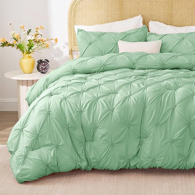 BEDELITE Sage Green King Size Comforter Set - Image 2