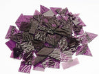 200G Oversize Transparent Glass Mosaic Tiles - Image 3