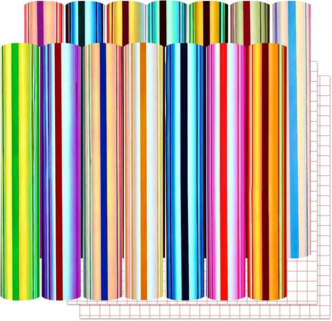 Lya Vinyl 16 Pack Holographic Vinyl Set by LyaVinyl