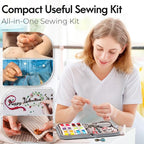 Coquimbo Sewing Kit Gifts for Adults Teen Grils Women Mom Grandma, Portable - Image 5