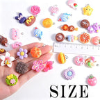 stino 50PCS Plastic Charms for Jewelry keychain Making Supplies | - Image 2