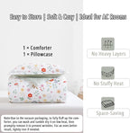 LEMIROE Botanical Cotton Comforter Twin Size 2Pcs - Image 7