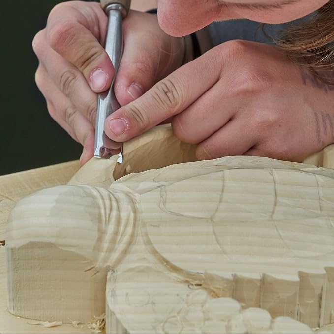 10 Pack Unfinished Basswood Carving Blocks Kit, Rectangular Wooden Blocks - Image 7