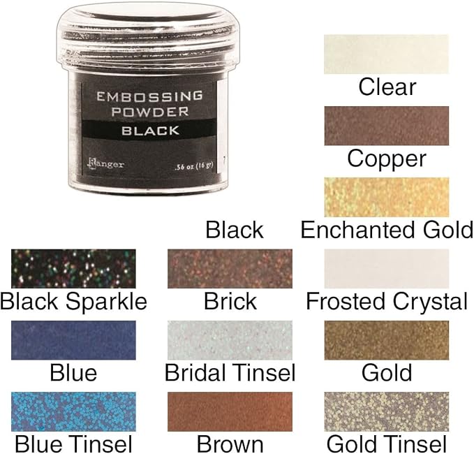 Ranger Embossing Powder, .50 Ounce Jar - Image 2
