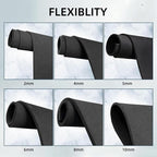 biguphate EVA Foam Roll - 5mm Thick Black Craft Foam Sheets - 15" x 39" Large - Image 4