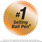 BIC Round Stic Xtra Life Ballpoint Pens, Medium Point, 60-Count Pack, Flexible - Image 9
