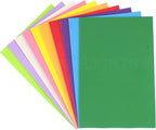 10 Pack - CleverDelights 8" x 12" Foam Sheets - Assorted Colors - Large Self by CleverDelights