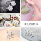Hypoallergenic Earring Hooks, Ear Wires, Jump Rings, Fish Hooks - Image 6