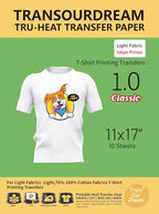 TransOurDream Iron on Heat Transfer Paper by TransOurDream