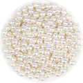 Pearl Beads for Craft, Anezus 500pcs Ivory Faux Fake Pearls, 10 MM Small Sew on by anezus