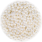 Pearl Beads for Craft, Anezus 500pcs Ivory Faux Fake Pearls, 10 MM Small Sew on by anezus