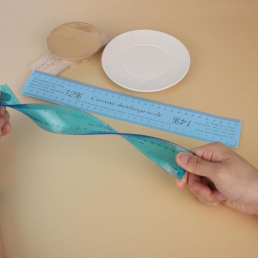 3pcs Ceramic Shrinkage Scale Ruler, Clay Sculpture Measuring Rulers Calipers - Image 7