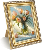 puthiac 5x7 Gold Picture Frame, Ornate Vintage Photo Frame | Antique gold - Image 5