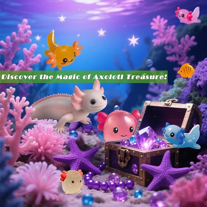 Axolotl Gifts for Girls & Boys – DIY Glow Jar Toy - Image 2
