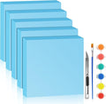 LuckyFoam Blue 5 Pack 12x12x1.5 inch Foam Sheets 1.5 Inch Thick | Polystyrene by LuckyFoam