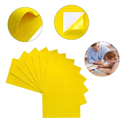 Jtnohx Self Adhesive Felt Sheets, 12 Pieces Felt Fabric - Image 5