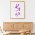 Lady Stencil | Reusable Girl Under Art Graffiti Street Art Stencils - Image 7