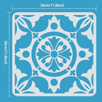 ORIGACH Mandala Basilica Tile Stencil - Image 3