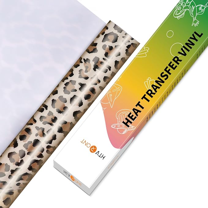 HTVRONT Leopard HTV Heat Transfer Vinyl Rolls by HTVRONT