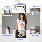 3D Puff Vinyl Heat Transfer 3Pcs 12"*10"-Neon Orange | Puffy Iron-on Vinyl - Image 4